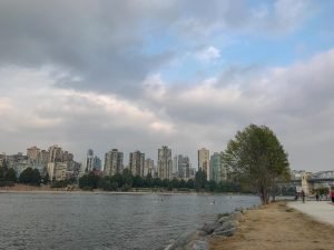 The view from Vanier Park