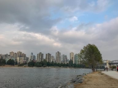The view from Vanier Park