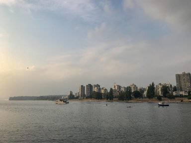 The view from Vanier Park