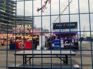 The Richmond Night Market just before 7pm before it opens.