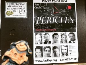 Poster for Pericles with the cast