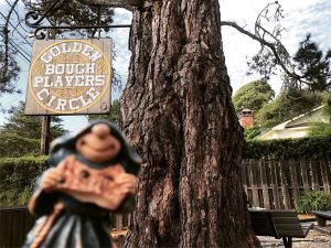 The Golden Bough Players Circle sign